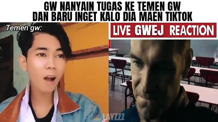 ketika lu tanya tugas ke temen dan ini jawabannya sc : yt layzzz