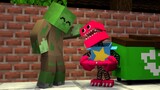 Monster School: Boxy Boo Sad Origin Story - Poppy Playtime Chapter 3 | Minecraft Animation
