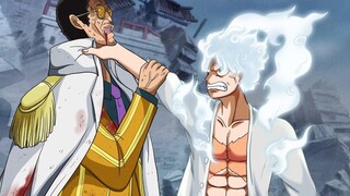 Luffy Gear 5 vs Kizaru ลิงทองคิซารุคุกเข่าต่อหน้าฮากิคนใหม่ของลูฟี่ วันพีช ฟิล์ม แดง