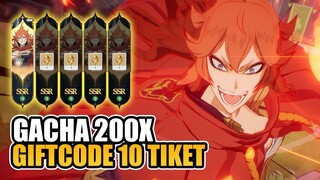 GIFTCODE 10 Tiket & Gacha 200x Banner Limited MEREOLEONA! | Black Clover Mobile