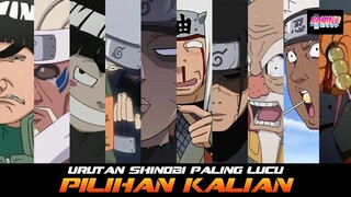 URUTAN SHINOBI PALING LUCU MENURUT SURVEY FANS NARUTO INDONESIA