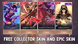 NEW SURPRISE BOX! CLAIM YOUR FREE EPIC SKIN AND COLLECTOR SKIN! FREE SKIN! | MOBILE LEGENDS 2023