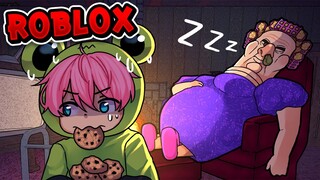 เมื่อกบแอบขโมยคุกกี้ยายกิน!!🍪 | Roblox - GRUMPY GRAN! (SCARY OBBY)