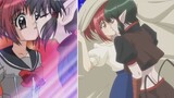 Kisshu x Ichigo Kissing Scene (comparison )