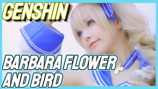 Barbara Flower and bird