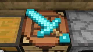 เมื่อสร้าง!! ดาบเองในเกม | Minecraft