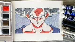 วาด GOKU มาสเตอร์ อุลตร้า สัญชาตญาณ