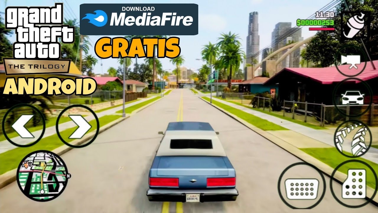 GTA San Andreas Mobile Version, 200Mb Only, With Cheats