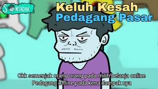 Keluh Kesah Pedagang Offline (Animasi Sentadak)