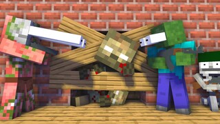 Monster School : ZOMBIE APPOCALYPSE NEW - Minecraft Animation