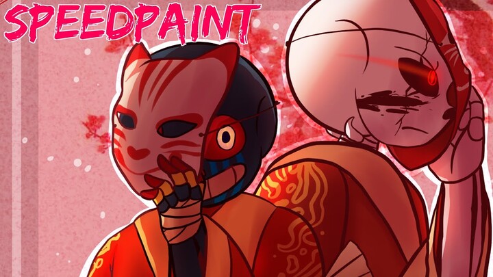 Chinese New Year | Mr. Error & Fell!Ink Speedpaint