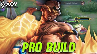 AOV : RAZ GAMEPLAY | PRO BUILD - ARENA OF VALOR