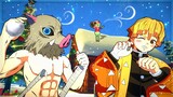 Inosuke and Zenitsu save Christmas (Demon Slayer VR)