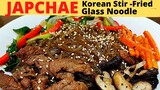JAPCHAE | Korean Glass Noodle Stir-fried with Vegetables | Chap Chae | Easy Steps