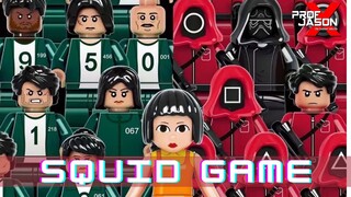 Squid Games LEGO compatible set by Dizuan review 오징어 게임