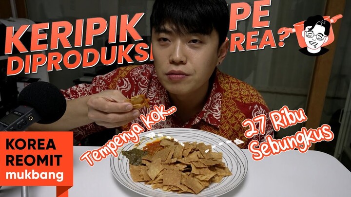 Keripik tempe harga 27 ribu rupiah di Korea..