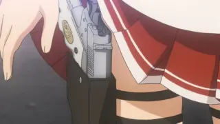 Anime gunfights montage