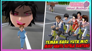 TEMAN BARU YUTA MIO MIRIP HANTU KEPALA BESAR   Sakura SCHOOL SIMULATOR INDONESIA