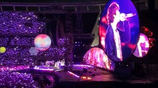 Jin 'Astronaut' Performance on Coldplay's Concert