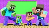 Monster School : Zombies vs my friend is a rich dog - Minecraft Animation