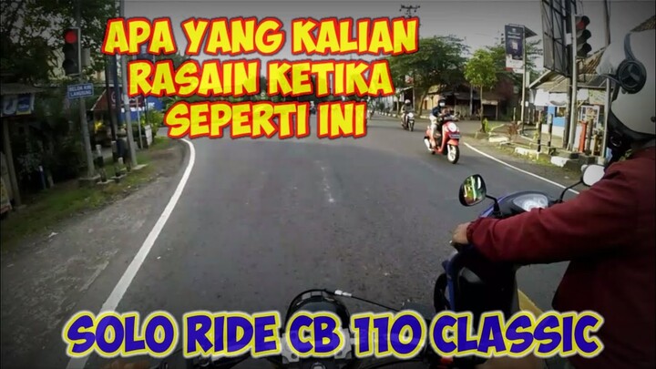 MESIN MATI PAS LAMPU MERAH KEMBALI HIJAU!!! (CB 110 CLASSIC) AKASAH  MOTOVLOG