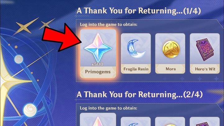 Check YOUR EMAIL!! You Can Obtain More PRIMOGEMS If You Meet THIS Criteria Before Fontaine Update