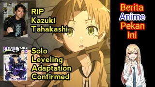 [News] Mushoku Tensei Season 2, Mangaka Yu☆Gi☆Oh! Wafat, Trailer CSM Diundur, Adaptasi Solo Leveling