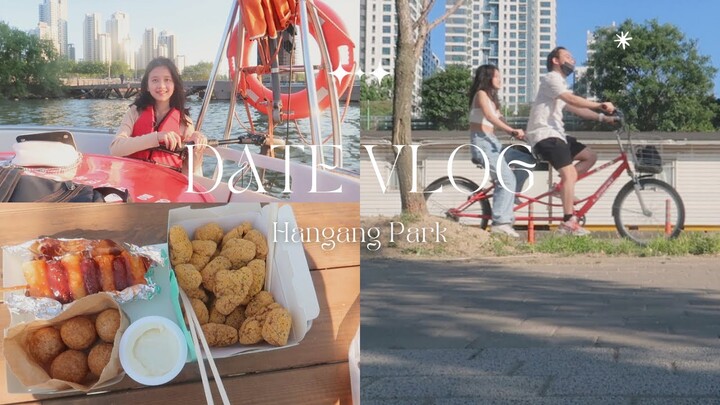 ♡Date Vlog♡ Một ngày đi chơi ở công viên sông Hàn | Du học sinh Hàn Quốc | Ly Nguyễn