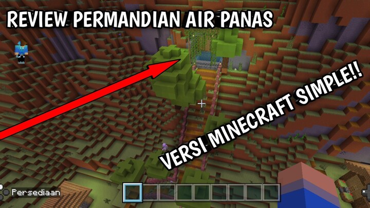 REVIEW PERMANDIAN AIR PANAS DI MINECRAFT!!😱