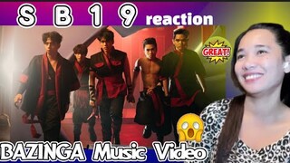 ASTIG!!! FIRST TIME WATCHING SB19  BAZINGA REACTION