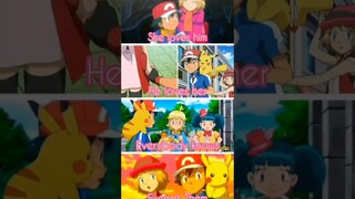 Satoshi và Serena phiên bản 'Kẹo bông gòn' 💓🙈❤️👀🥰💕 #pokemon #xuhuong #trendingshorts #idolserena #xh