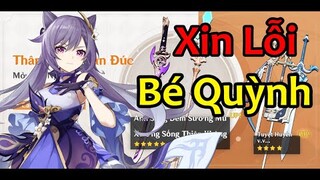 Sốc Với Banner Vũ Khí Kì Này ! Xin Lỗi Ayaka, Mèo Điện ! | Genshin Impact