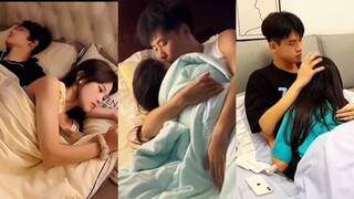 Kawaii Love Couple  Sleeping At Night Routine❤️‍🔥