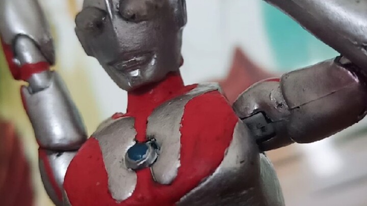 The self-modified first generation Ultraman is finally finished