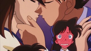 [Detektif Conan] Adegan Terkenal (3) Shinichi benar-benar mencium gadis lain???