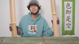 天气这么炎热，帅小伙在家自制流水素面！
