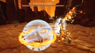 Avatar: The Last Airbender (PS5) - Avatar Aang vs FireLord Ozai Final Fight Gameplay