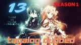 Sword Art Online season 1 episode 13 Tagalog Dubbed