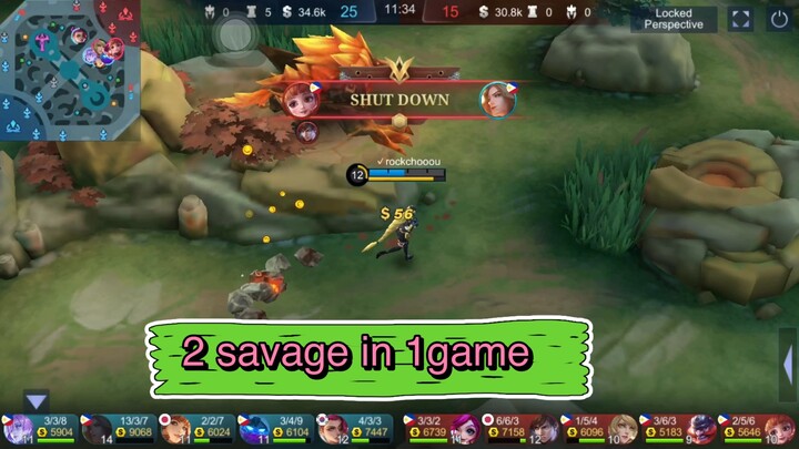 Lesley game play 2savage in 1game