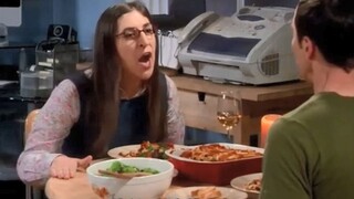 [TBBT] Amy finally exploded, Ear: Baby is so scared... S07E19