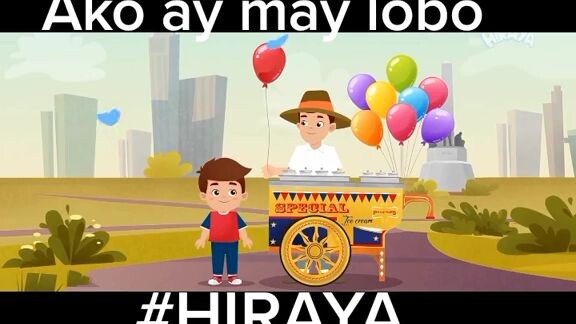 #hiraya - Ako ay may lobo huhuhuh