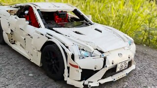 【TWC】ใช้ความรุนแรงตีความความสง่างาม! สร้าง Lexus LFA ด้วย Lego และแสดงฟังก์ชั่นการใช้งานเต็มรูปแบบ