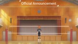 HAIKYU!! Gomi Suteba no Kessen || Official Announcement