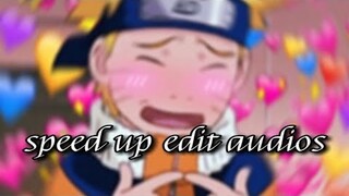 speed up edit audios -kaguya edits-