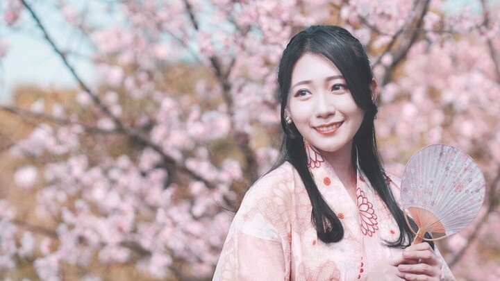 [Romantic violin cover] Nakajima Mika "When the cherry blossoms are flying / 桜色舞うころ" Huang Pinshu Ka