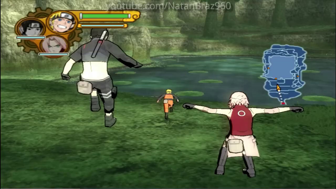 NARUTO SHIPUDDEN ULTIMATE NINJA 5 DAMON PS2 ANDROID - BiliBili