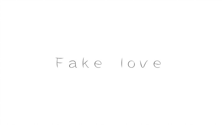 【Whitehairpin】fake love