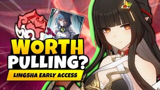 NEW BEST HEALER? Lingsha Early Access First Impressions - F2P Lingsha Showcase & Review - Star Rail