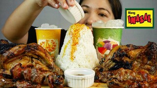 MANG INASAL + 1 CUP OF RICE ONLY MUKBANG