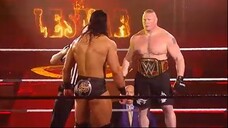 Brock Lesnar and Drew McIntyre